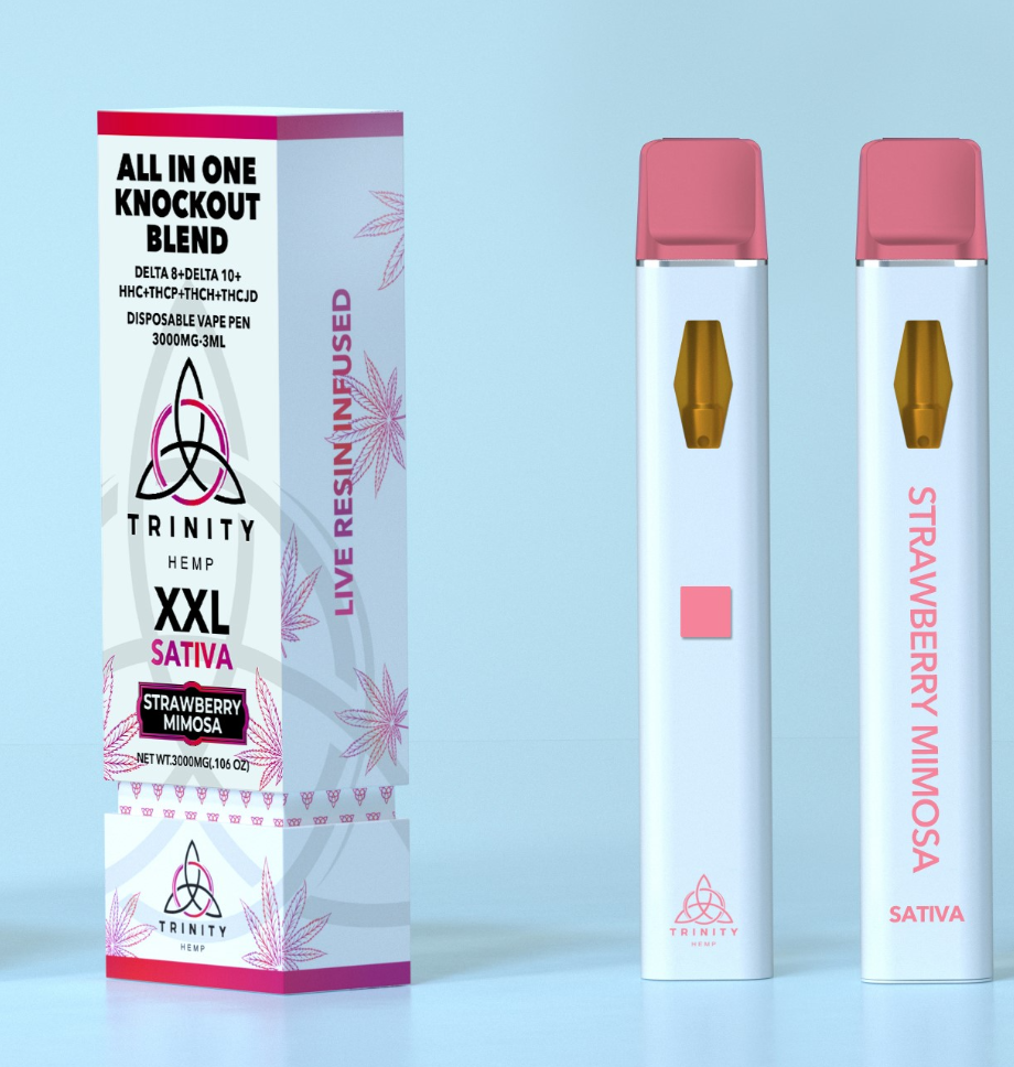 TRINITY 3 GRAM DISPOSABLE-The XXL 3G All-In-One Disposable Vape